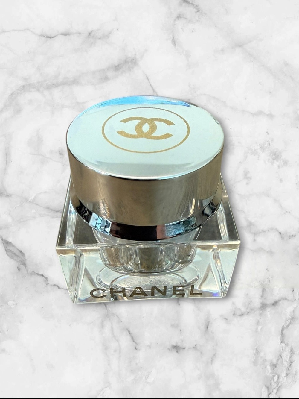 CHANEL Hand,Hair, &Beard Balm- Silver and Clear Jar